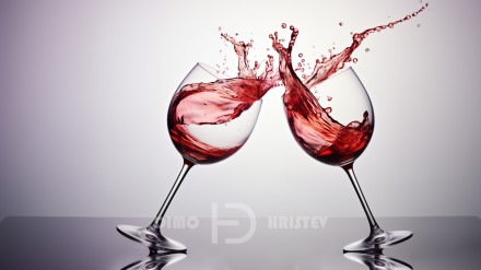 Glasses of wine