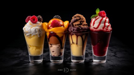 Cake shots